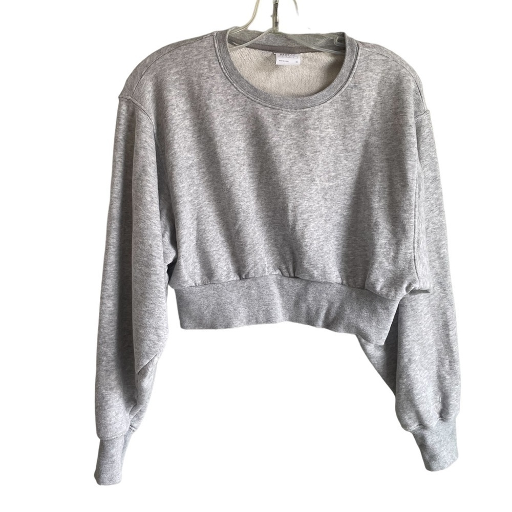 TNA Airy AF Aritzia Gray Sweater size XS very cozy and comfortable